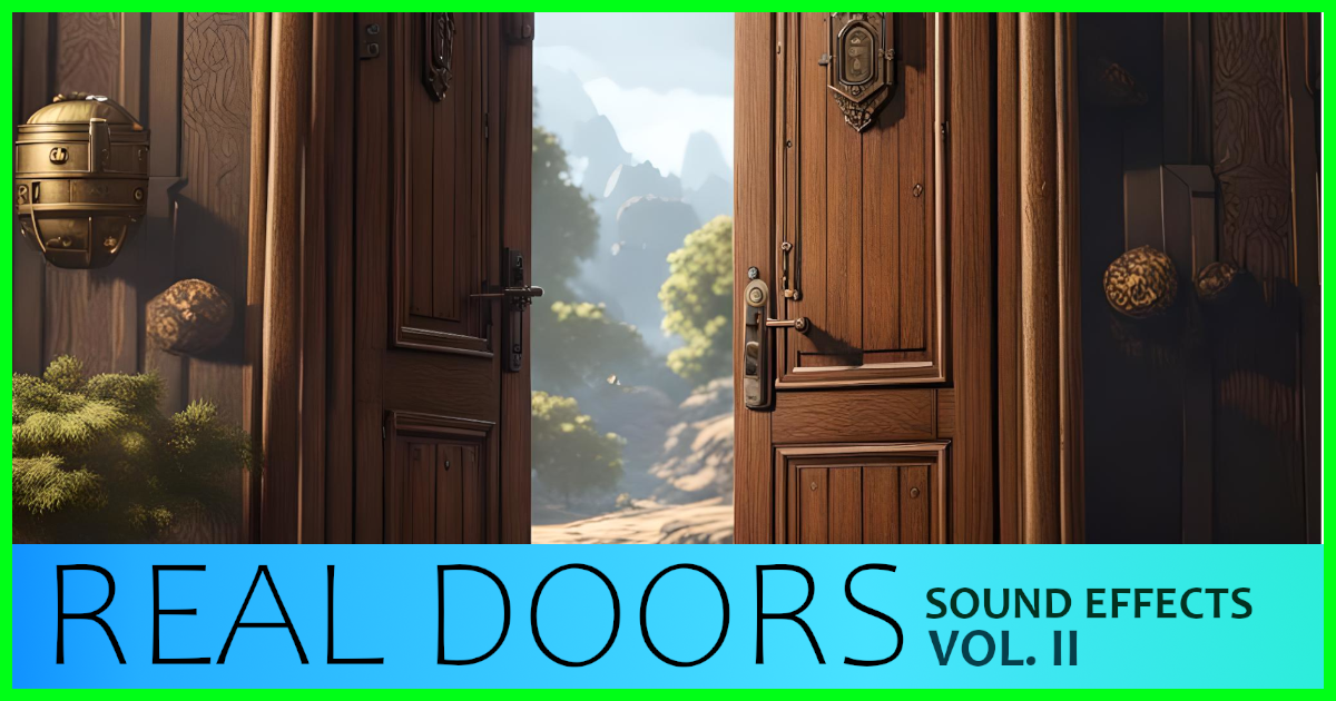 Real Doors (Vol II) - Sound Effects