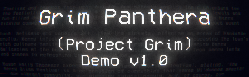 Grim Panthera(Demo v1.0)