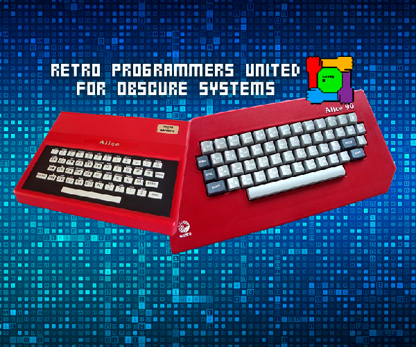 Retro Programmers United for Obscure Systems - Matra Alice