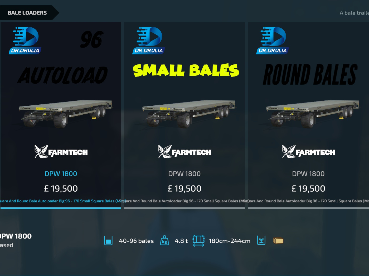 Cover image for Autoload 30 - 96 Bales