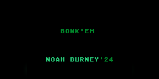 Cover image for Bonk'em (Atari 8-Bit) by Noah Burney