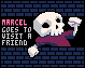 Cover image for Marcel goes to visit a friend