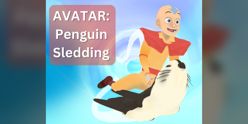Cover image for Avatar Penguin Sledding Game