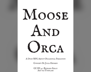 Moose And Orca  