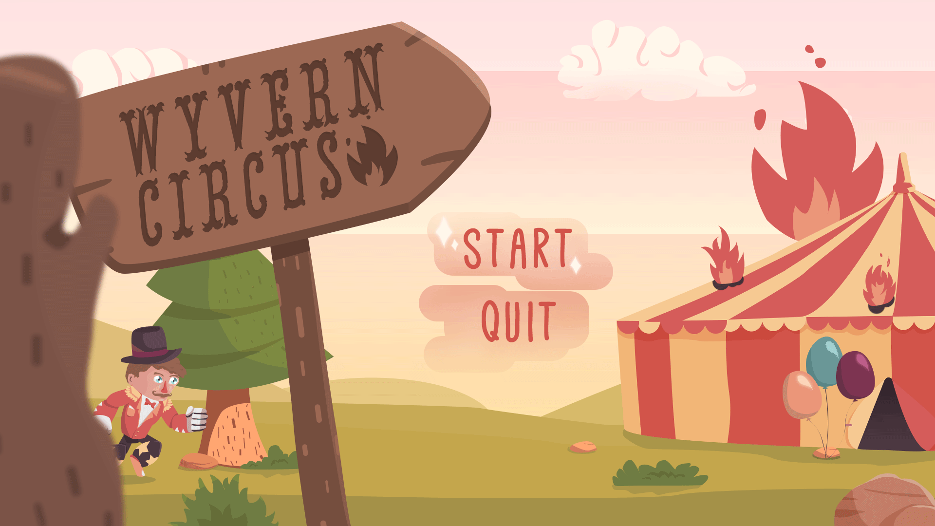 Circus Platformer Sprite Pack: Full Assets