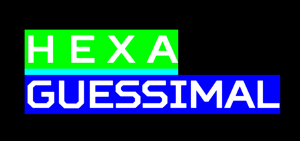 Hexaguessimal
