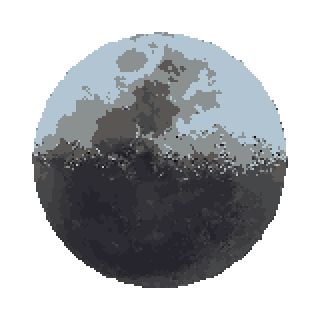 Pixel Moon Phases