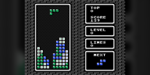 Cover image for Tetris (Atari 8-Bit) by Eric Carr