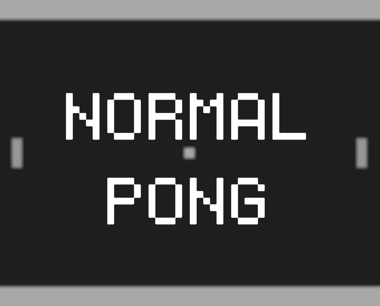 Cover image for Normal Pong - Acerola Jam Edition