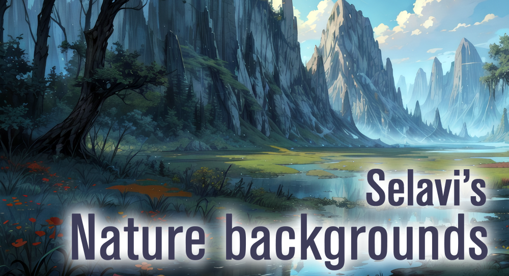 Selavi's nature backgrounds pack
