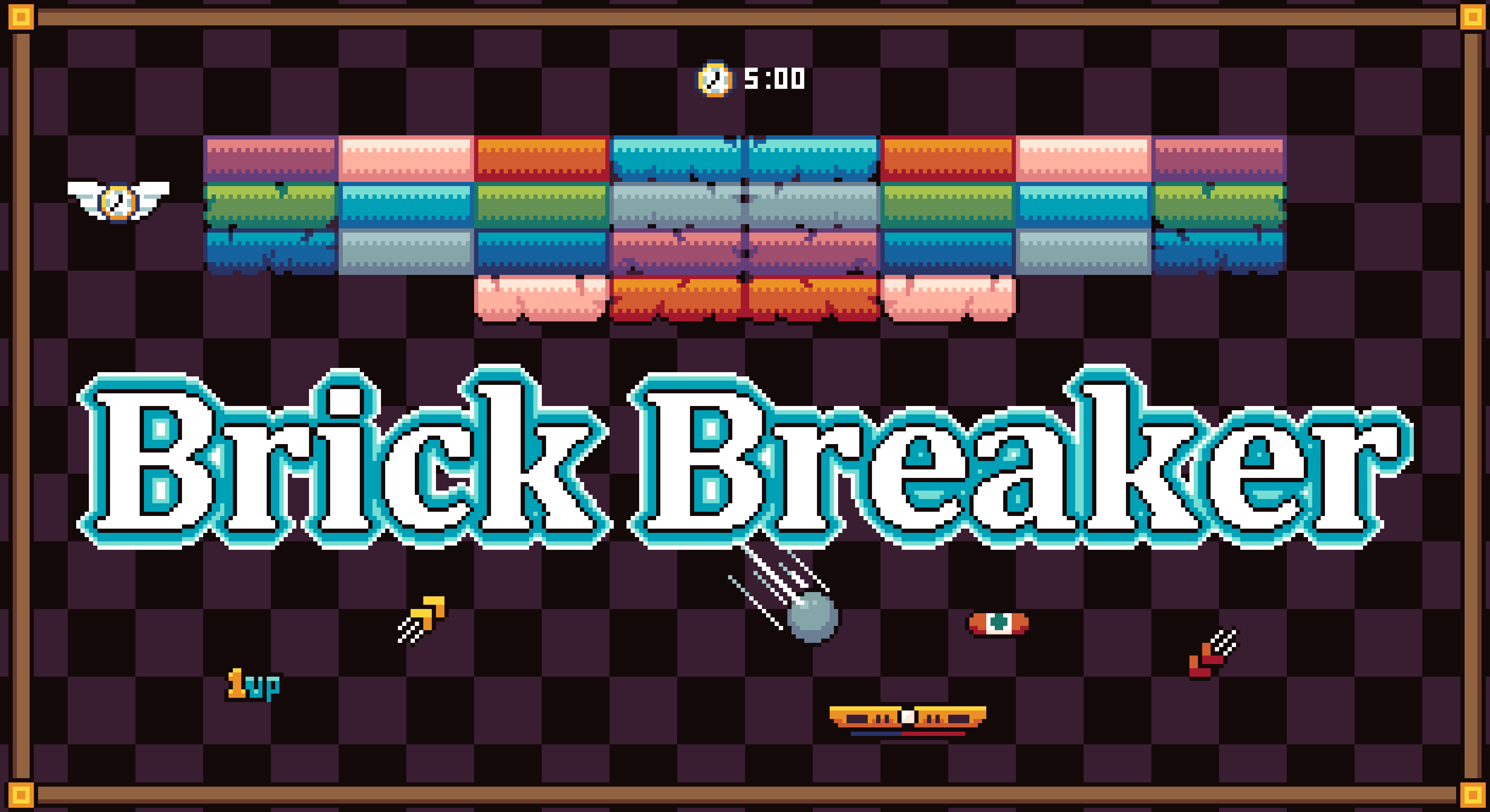 Brick Breaker[Pixel Art]