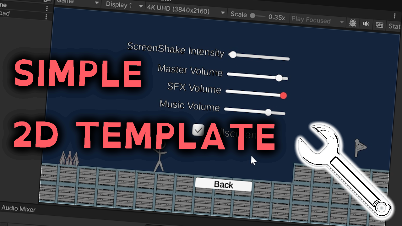 Unity 2D Template