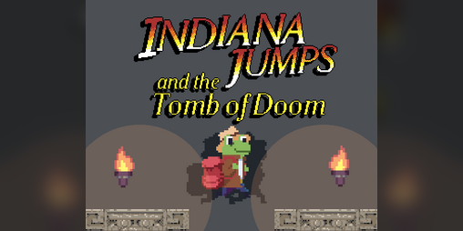 Cover image for Indiana Jumps and the Tomb of Doom