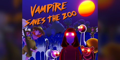 Cover image for Vampire Saves the Zoo