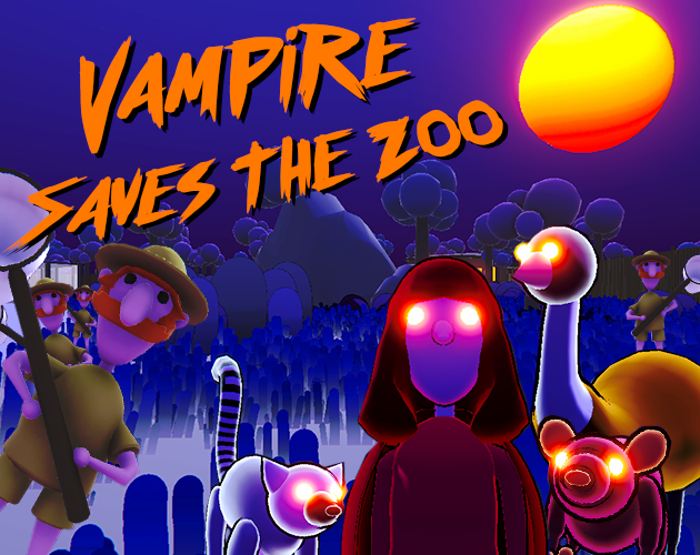 Cover image for Vampire Saves the Zoo