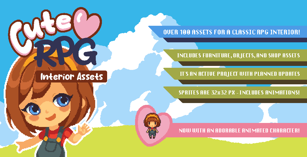 Cute RPG Interior Assets