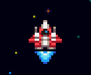 Classic space shooter
