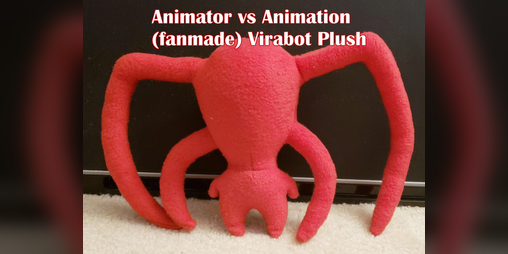 Cover image for Animator vs Animation Virabot Plush (fanmade)