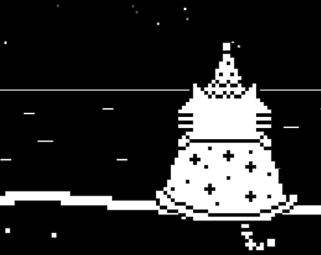Cover image for Wizard Cat is lost in space