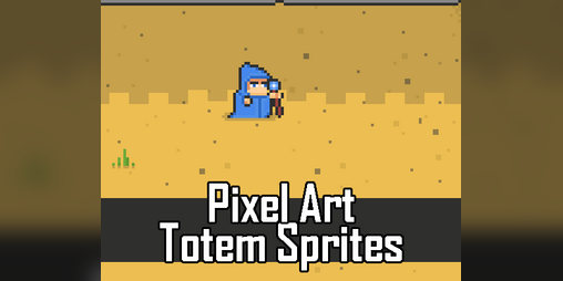 2D Pixel Art Totem Sprites by Elthen's Pixel Art Shop