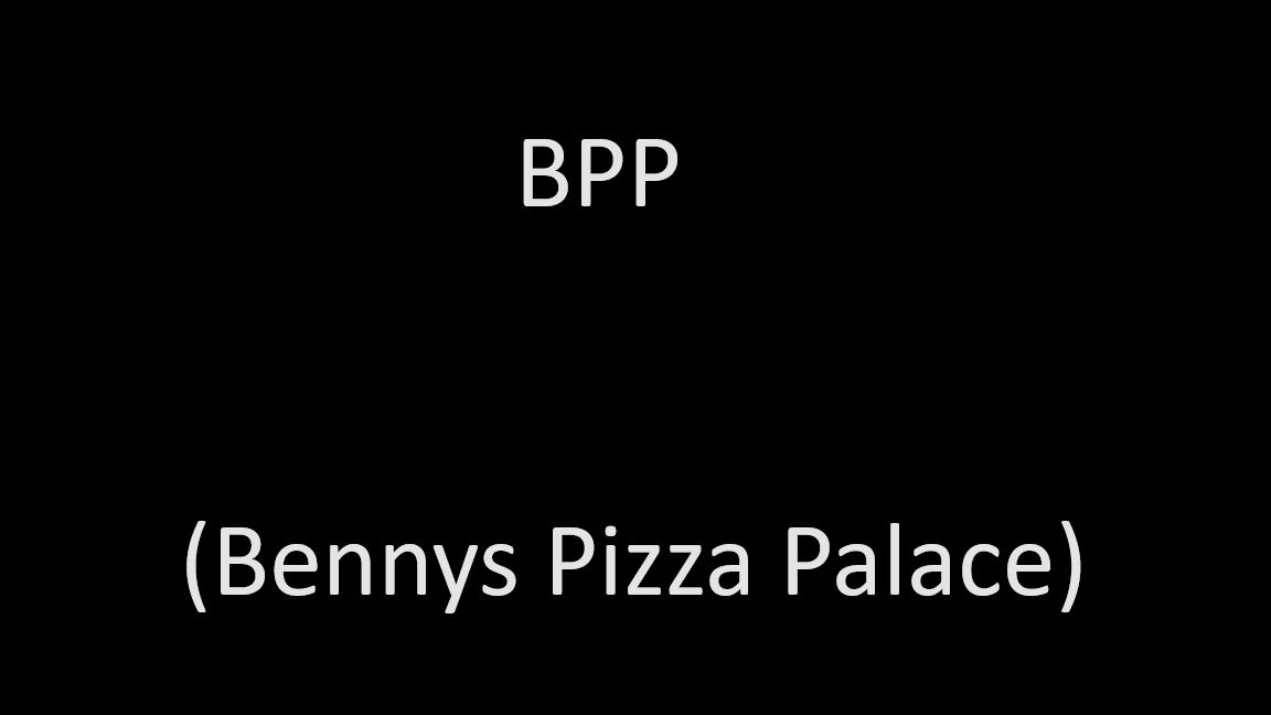 Bennys Pizza Palace