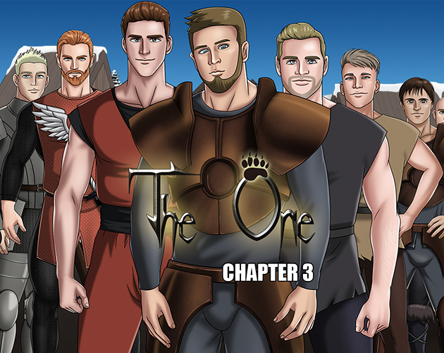 Cover image for [R18+]The One Chapter 3: Yaoi Game/Gay Dating Sim/Yaoi Visual Novel[NSFW]!