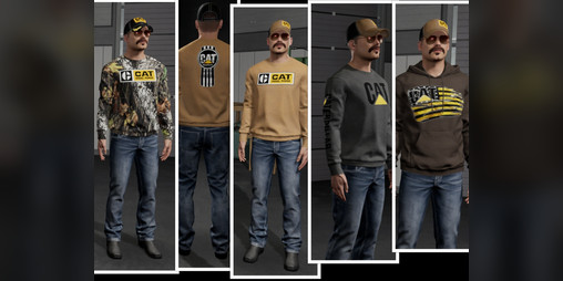 Cover image for Cat themed clothing pack