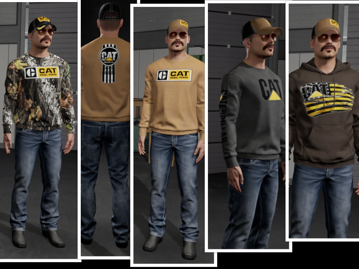 Cover image for Cat themed clothing pack