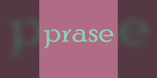 Cover image for prase