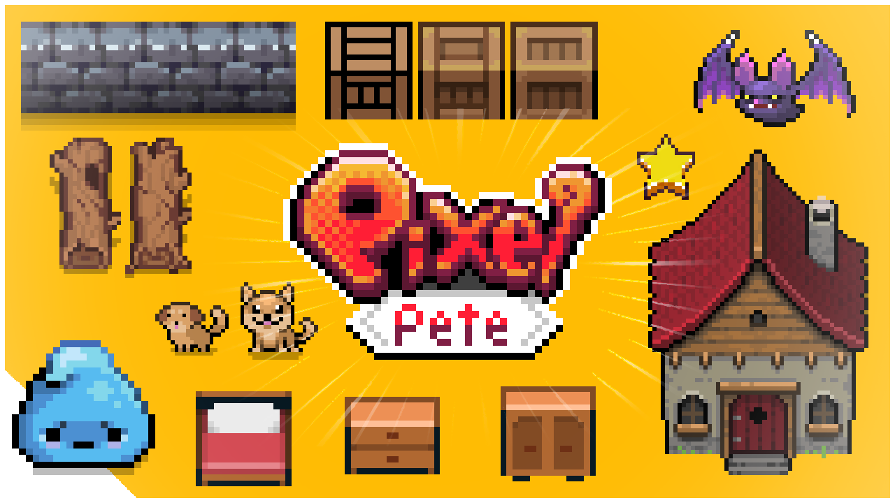 Pixel Pete's Art Assets