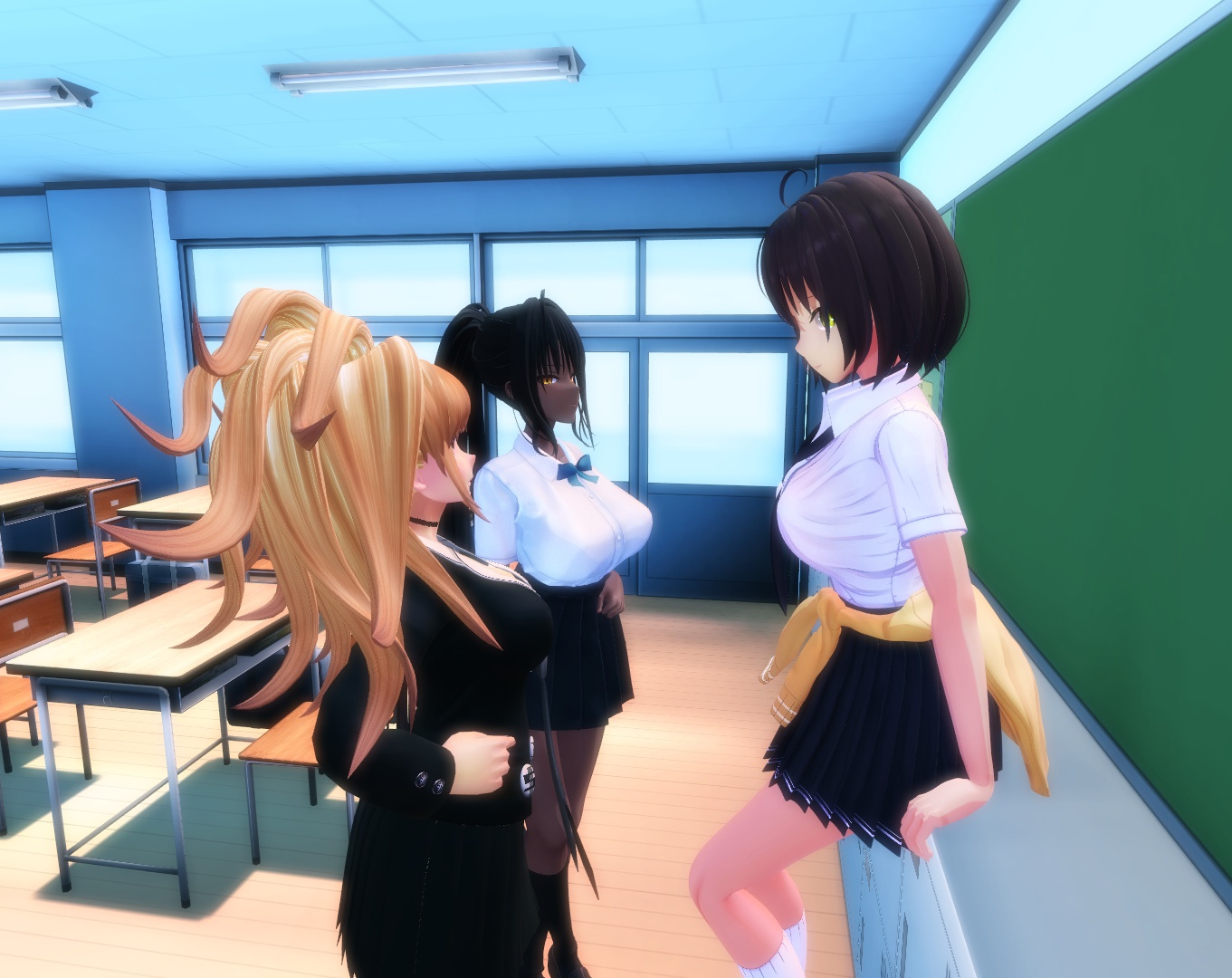 Cover image for Tall girl to small girl