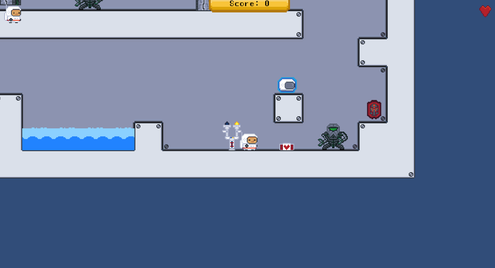 2D spaseplatformer