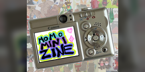 Cover image for momopatchi mini zine (DIY)