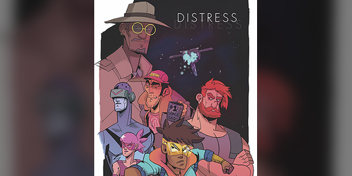 Cover image for Distress: A Choice-Driven Sci-Fi Adventure
