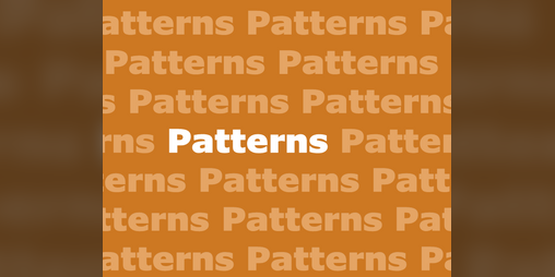 Cover image for Patterns