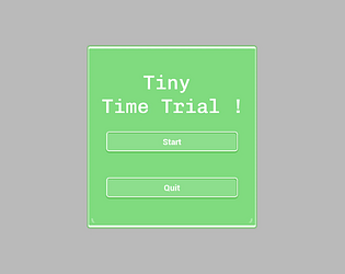 Tiny Time Trial