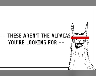 These aren't the alpacas you're looking for   - Short space module/adventure with dark twist 