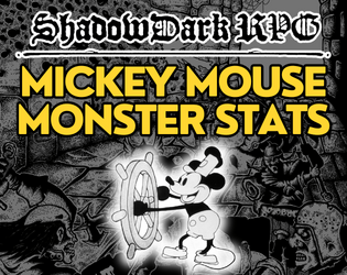 Mickey Mouse - Shadowdark Monster  