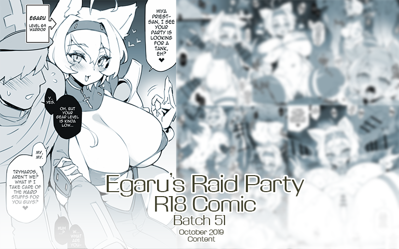 Cover image for Egaru's Raid Party R18 Comic