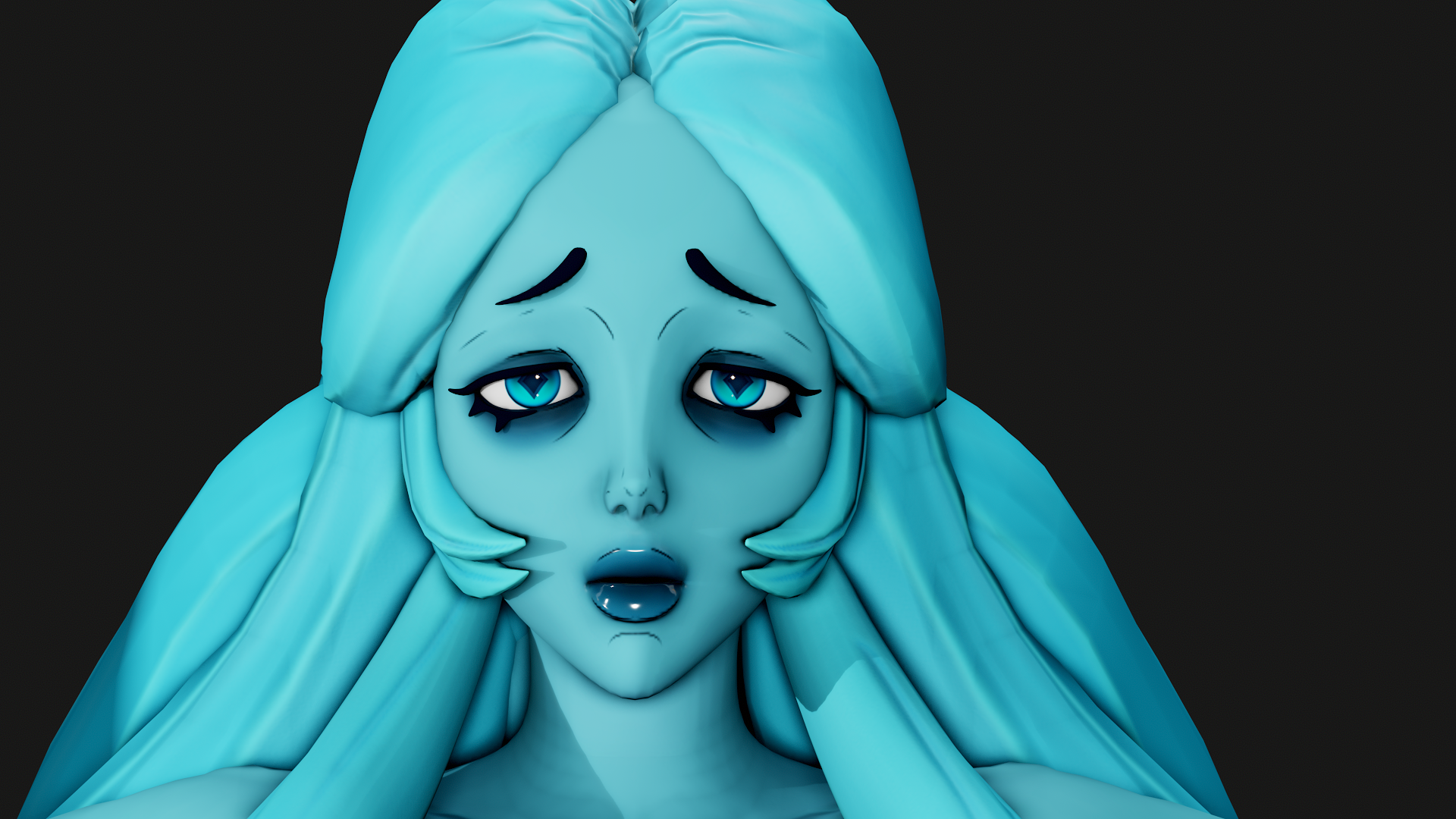 18+ Blue Diamond SFM/Blend model by Bluejuicyjuice