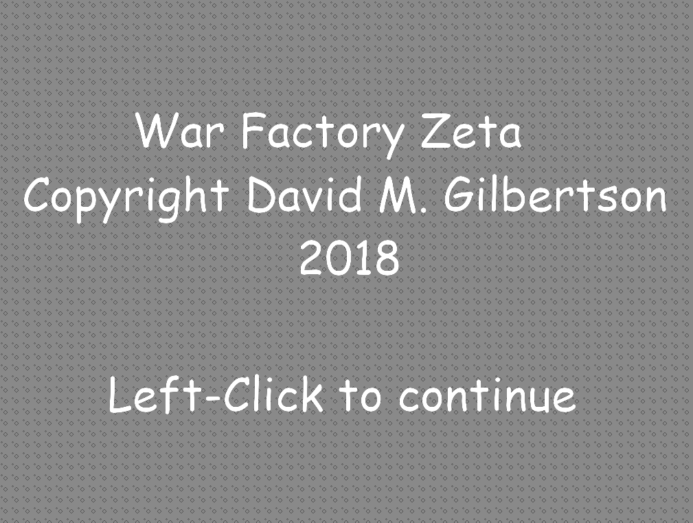 Cover image for War Factory Zeta
