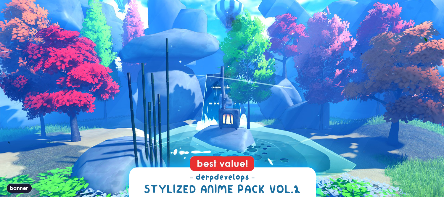 SALE) Mega Stylized Anime Pack Vol. 2 by Derp