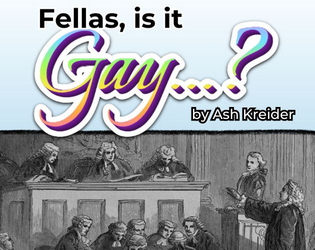 Fellas, is it Gay...?   - A darkly humorous and silly party game about fragile masculinity 