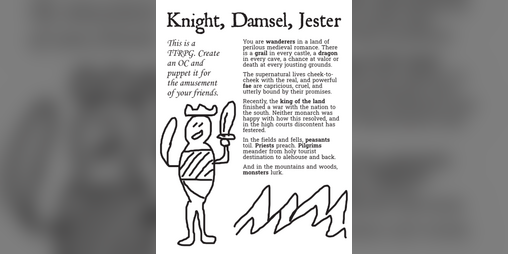Cover image for Knight Damsel Jester
