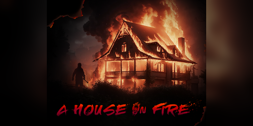 Cover image for A house on fire