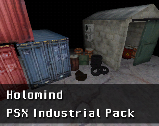 FREE  - Holomind PSX Industrial Pack