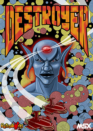 Cover image for Destroyer (MSX)