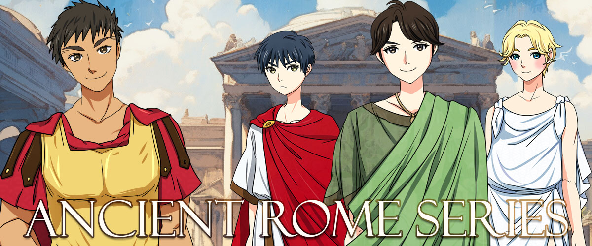 Character Pack: Ancient Rome Anime Boys