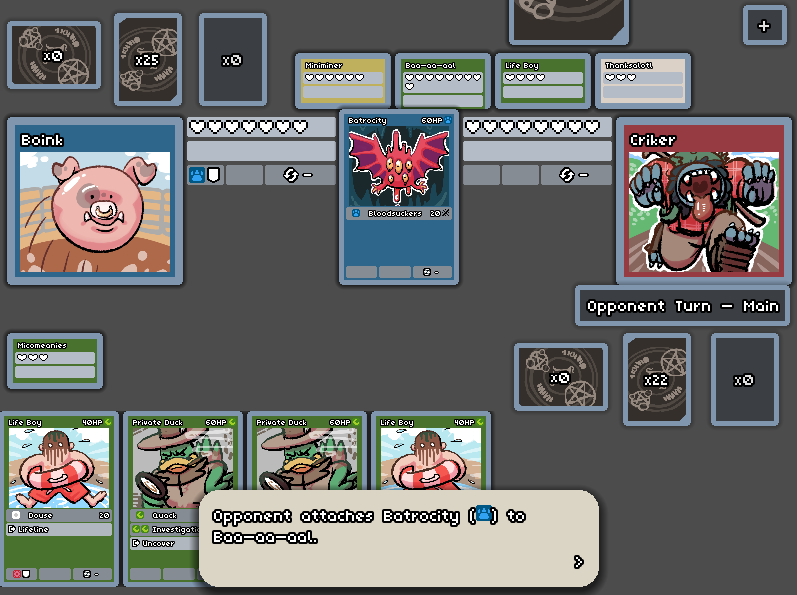 Prototype Monster Card Battle