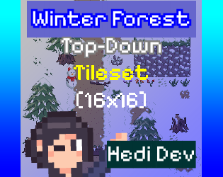 Winter Forest - Top-Down Tileset [16x16]